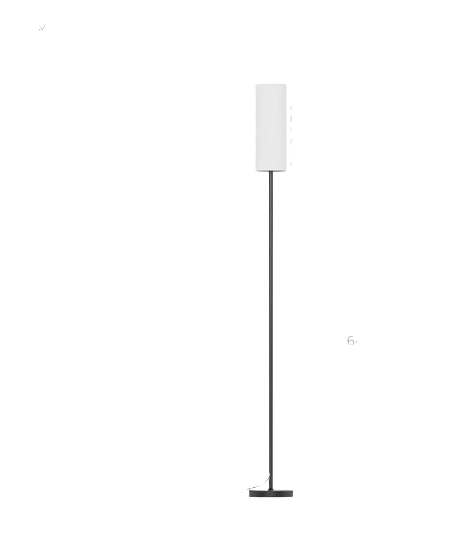 Lampara De Pie Moderna Rgb Minimalista
